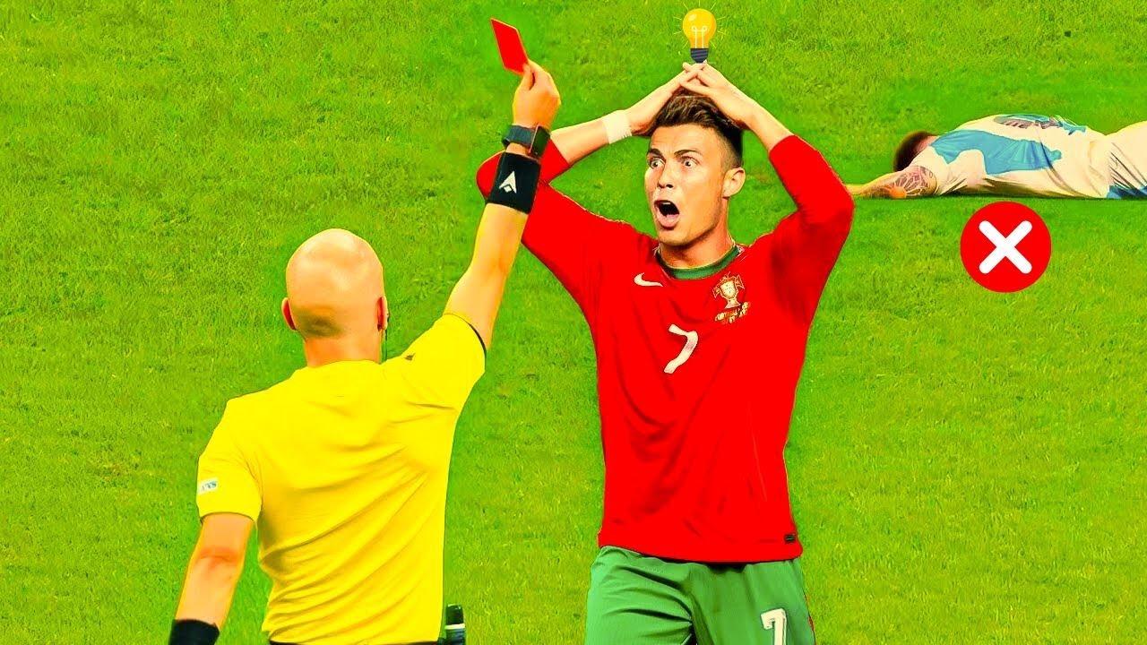 Cristiano Ronaldo’s Most Controversial Red Cards