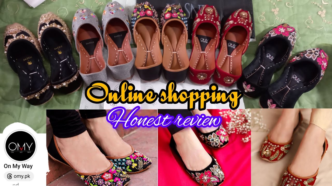 OMY khussa unboxing and review /Top casual  khussa for women of all ages/Online sale shopping