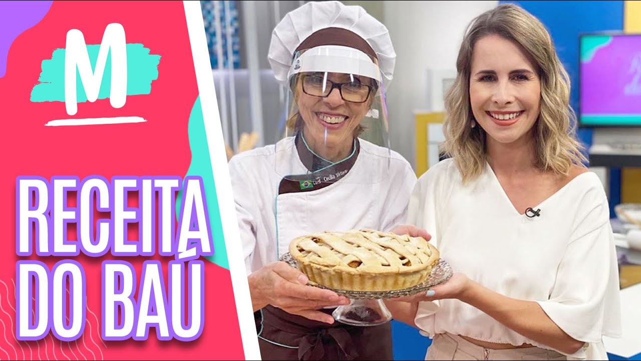 Receita do Baú: Torta de Maçã - Mulheres (21/10/20)