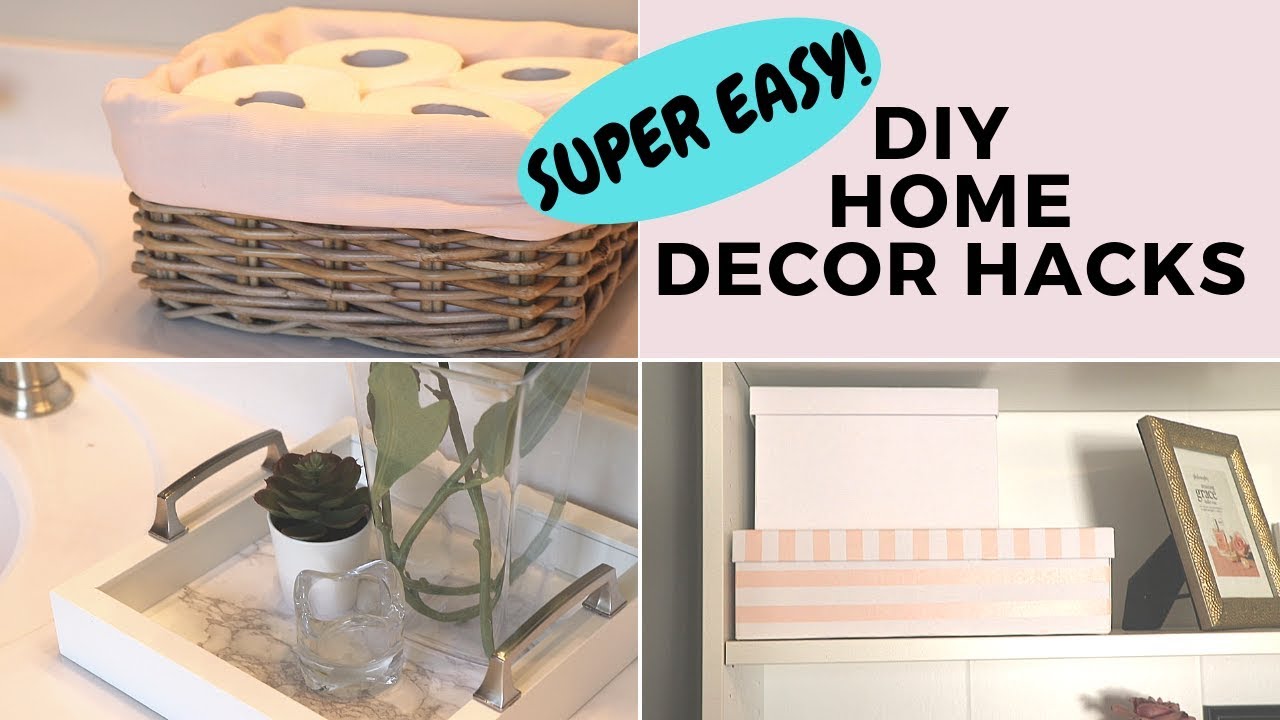 Easy DIY IKEA HOME DECOR HACKS | Super Easy Room Decor!