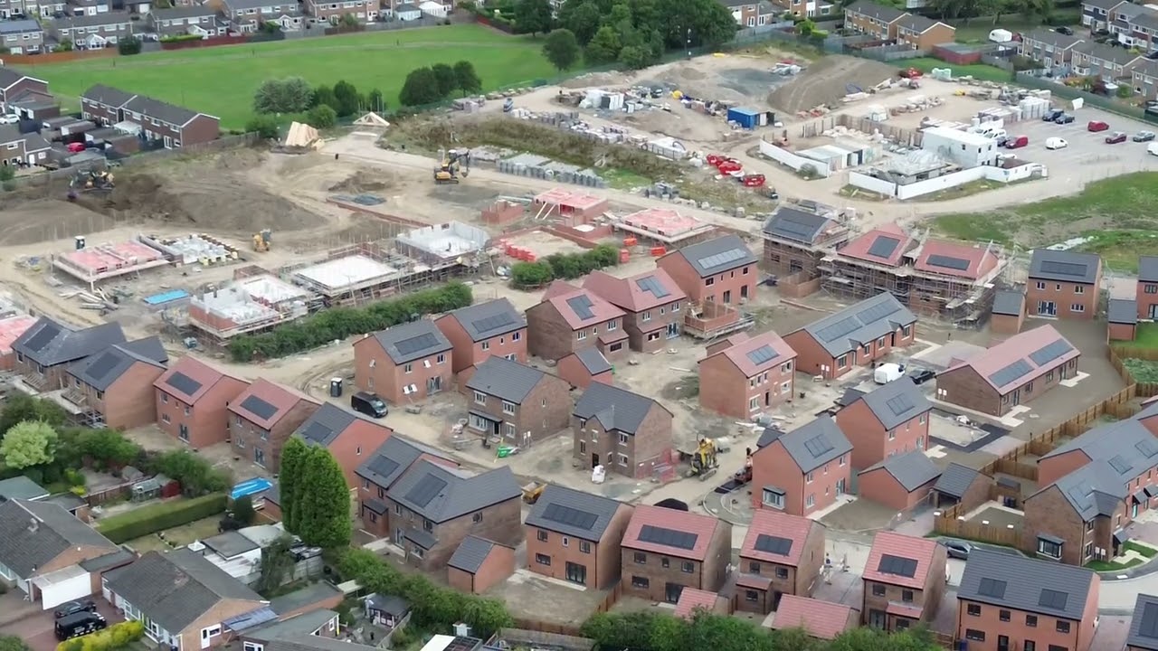 Changing Times on Chapel Park Middle School Field Newcastle Upon Tyne