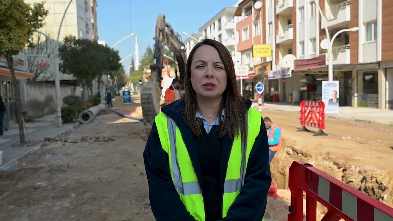 Başkan Dutlulu Saruhanlı’da Altyapı Çalışmalarını İnceledi