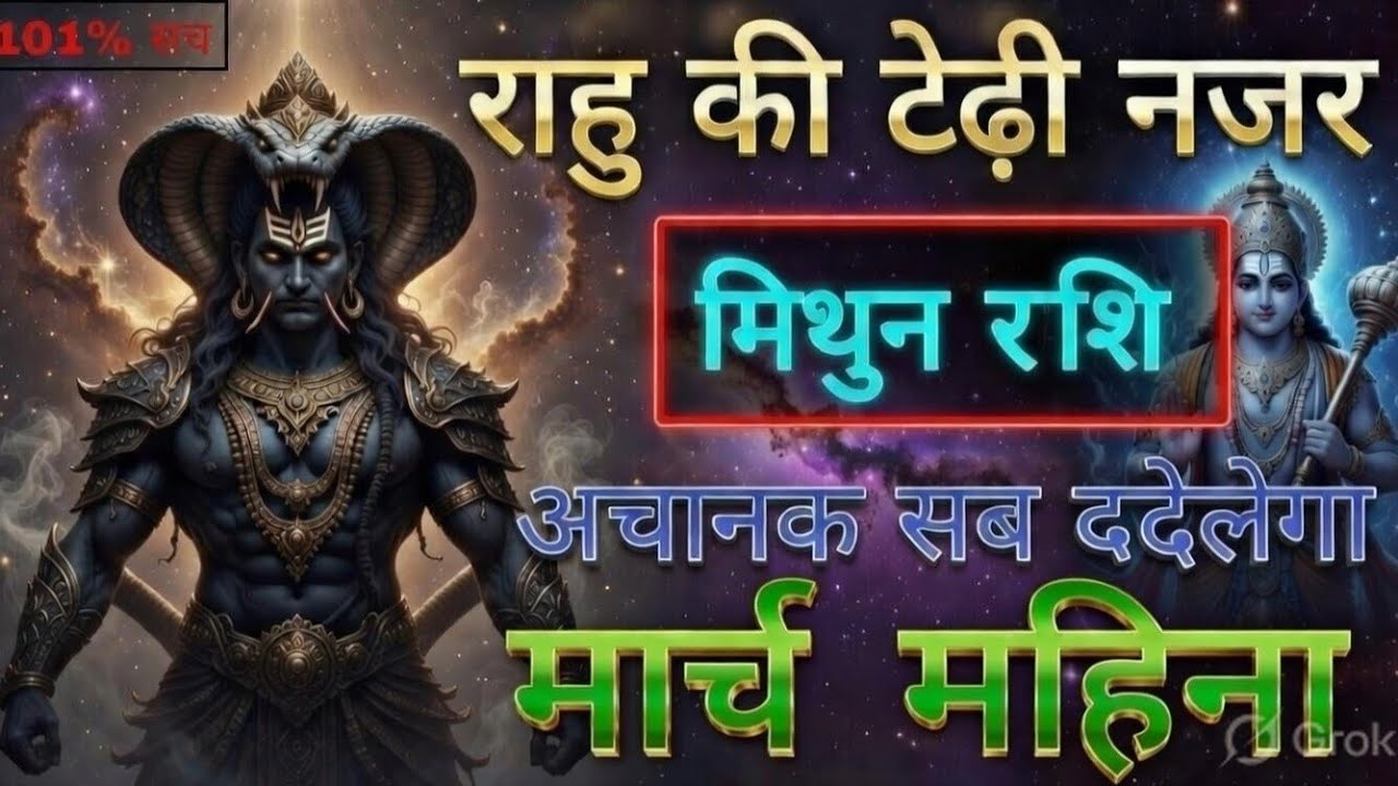 मिथुन राशि 2025 | राहु की टेढ़ी नज़र | सब बदलेगा