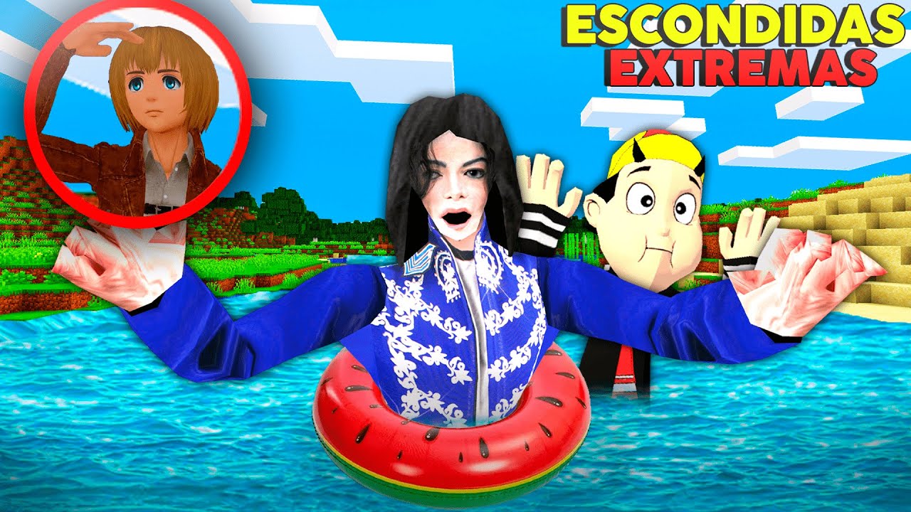 ESCONDIDAS EXTREMAS pero en MINECRAFT con MAICOL