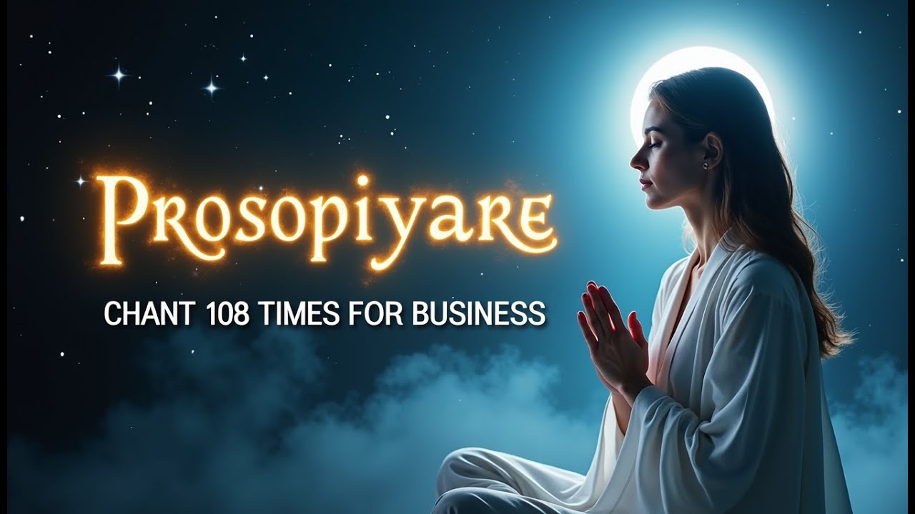 PROSOPIYARE to attract clients for business 108 times chanting #mantra #switchwords #trending #trend