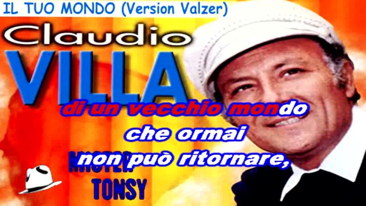 Claudio Villa - Il tuo Mondo (Version Valzer) KARAOKE