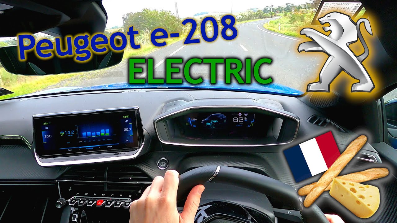 Peugeot e-208: New Zealand review of a fun, French electric car.