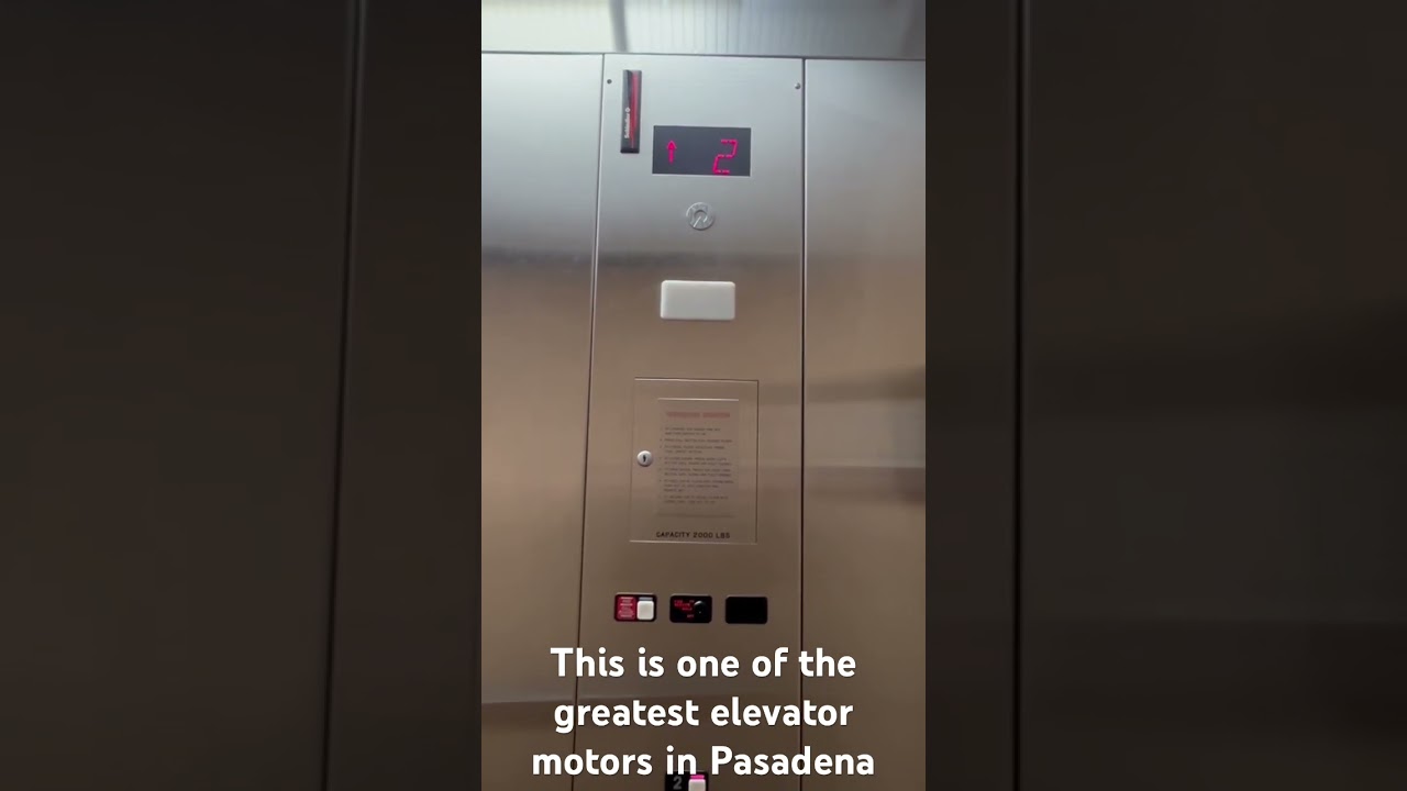 Epic Elevator Motor in Pasadena