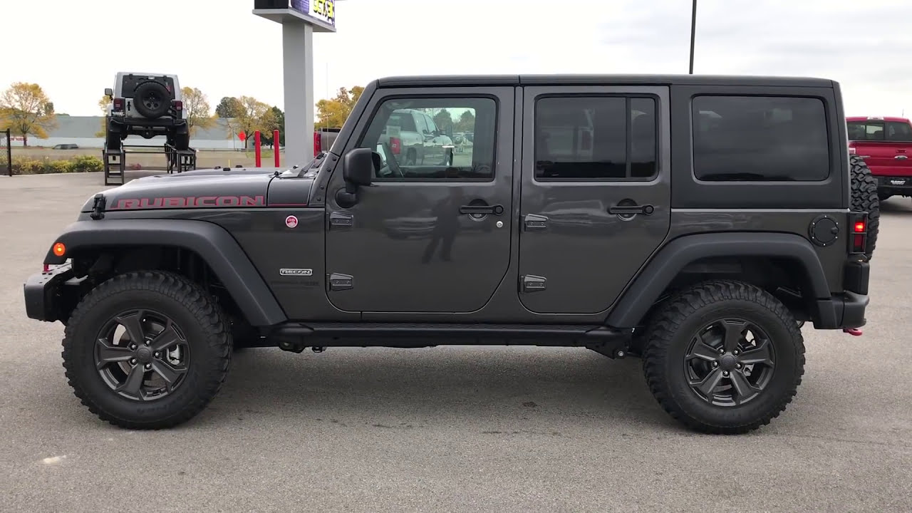 The Brand New 2018 Jeep Wrangler JK Rubicon Recon Walk Around Review Wisconsin Overview