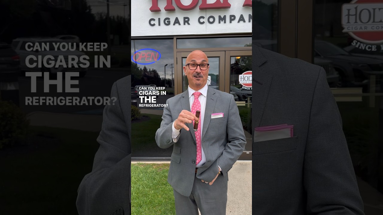 Can you put cigars in the fridge?