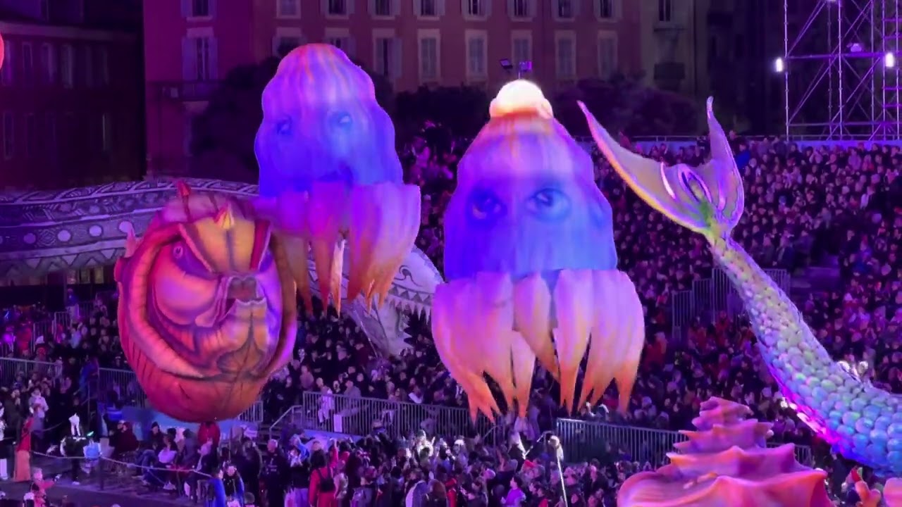 Opening day Carnaval de Nice, France 2025