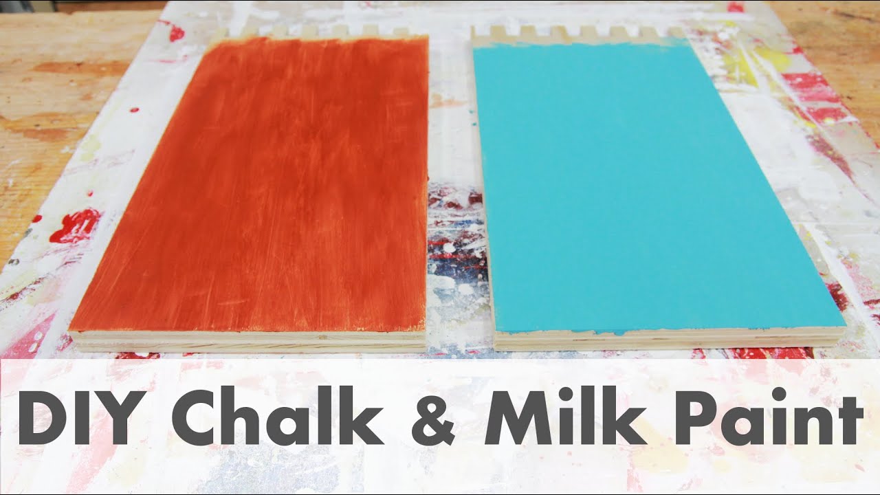 DIY Make Your Own Chalk & Milk Paint
