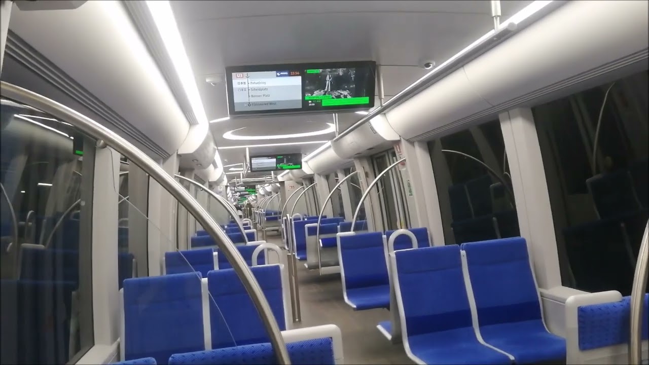 U-Bahn München - Der erste C2.13-Zug im Fahrgastbetrieb