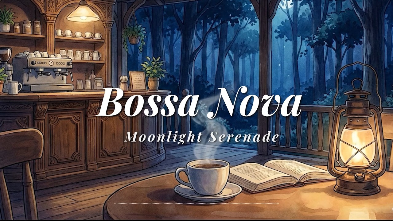 Forest Cafe Bossa Nova — Moonlight Serenade: Deep Forest Relaxation for Sleep & Focus
