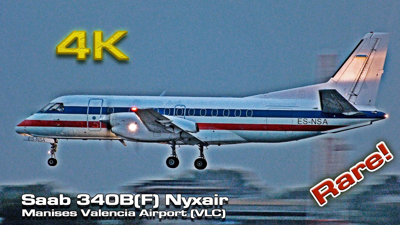 Saab 340BF NyxAir (ES-NSA) RARE!