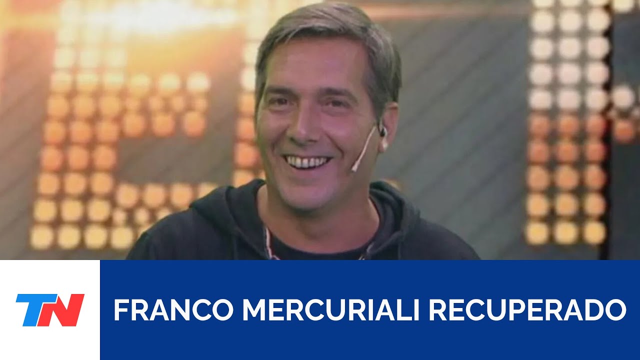 Franco Mercuriali recibi&oacute; el alta m&eacute;dica y se mostr&oacute; emocionado &ldquo;Me lleg&oacute; la buena energ&iacute;a de todos&rdquo;