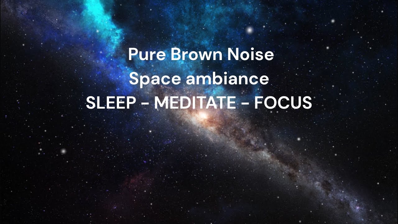 Pure Brown Noise for Focus & Deep Work | 3 Hours
