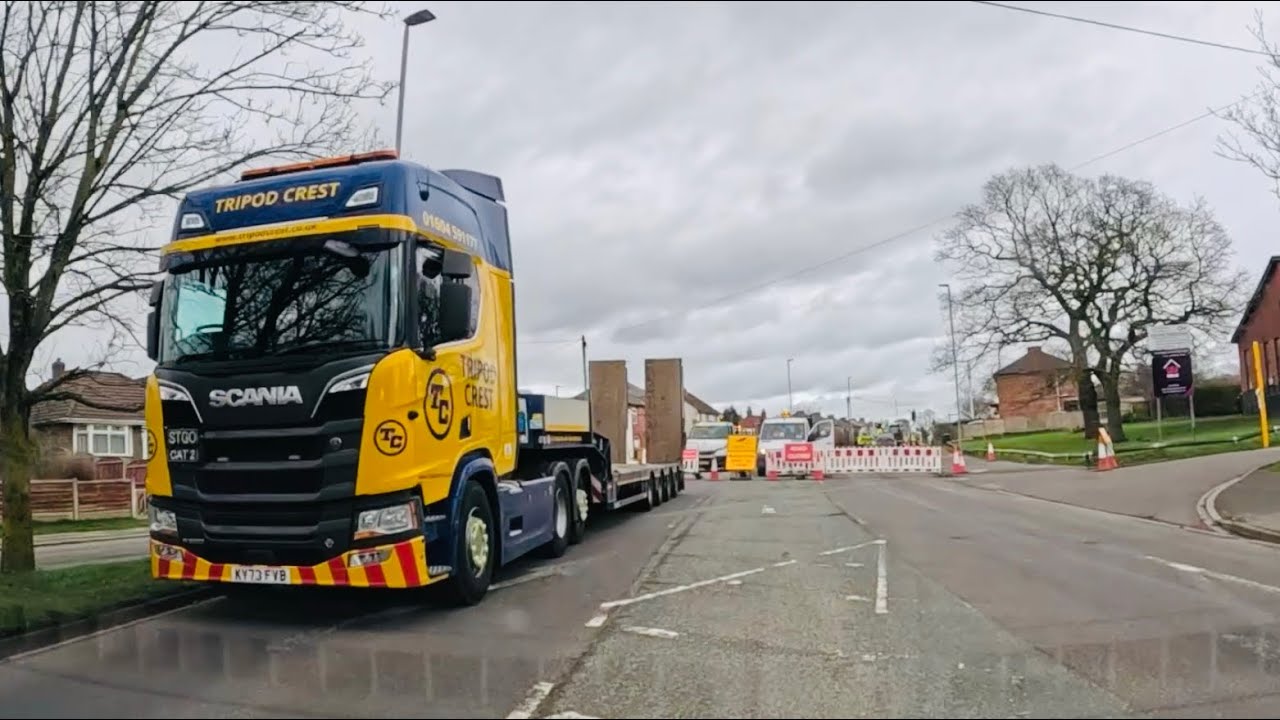 Driving round Crewe via Davenham Crescent 