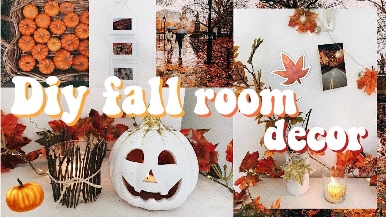 DIY Fall/Autumn Room Decor (Cheap & Easy) | Rebecca Ellie