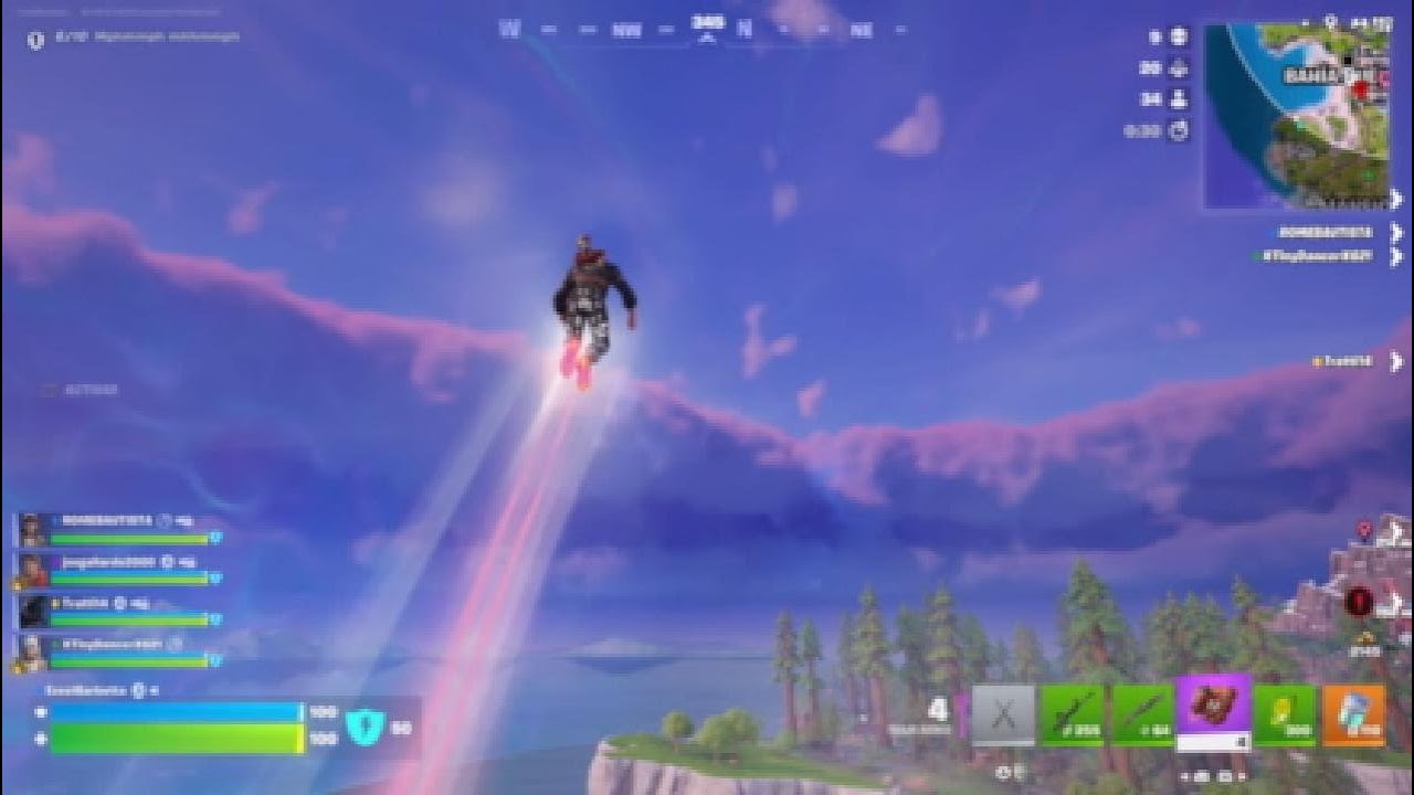 Hola así gane de a 5 personas en Forrtnite 