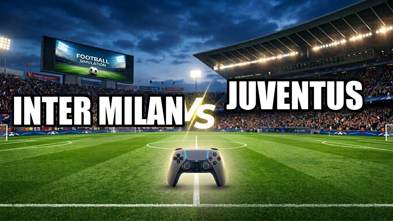 Inter Milan vs Juventus - Seria A 25/26 Goals and Highlights | Pes 21 Gameplay
