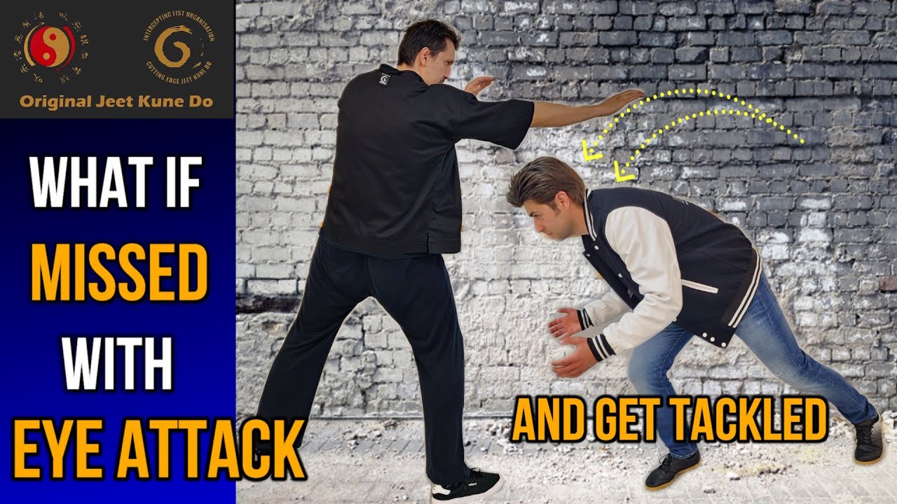MISSED AND GET TACKLED -  WHAT THEN - Bruce Lees Late Jeet Kune Do