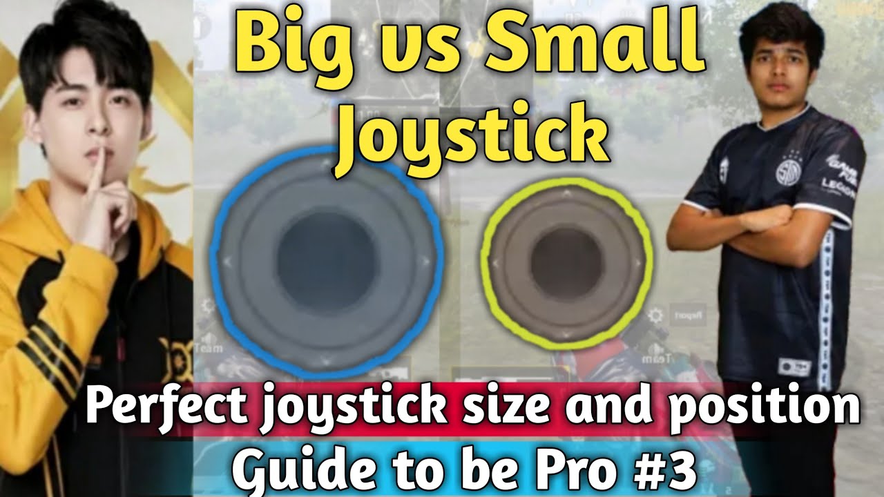 How to find Perfect Joystick Size and Position? | Big vs Small Joystick in Pubg Mobile | Astrimate