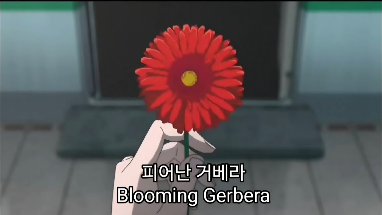 체인소맨 레제편 보고 감동 받아서 만든 노래🎵[체인소맨 레제편 ost:Gerbera(가사/자막/lyrics/4k)]
