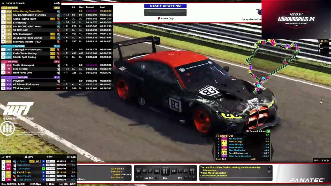 iRacing 24h NOS Special Event [letzten 6 Stunden] #Milan Racing Team