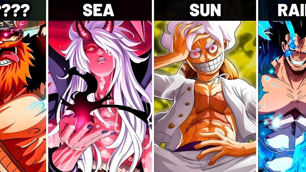 The 4 GODS of One Piece EXPLAINED! Nika, Rain God, Forest God & Earth God Theory