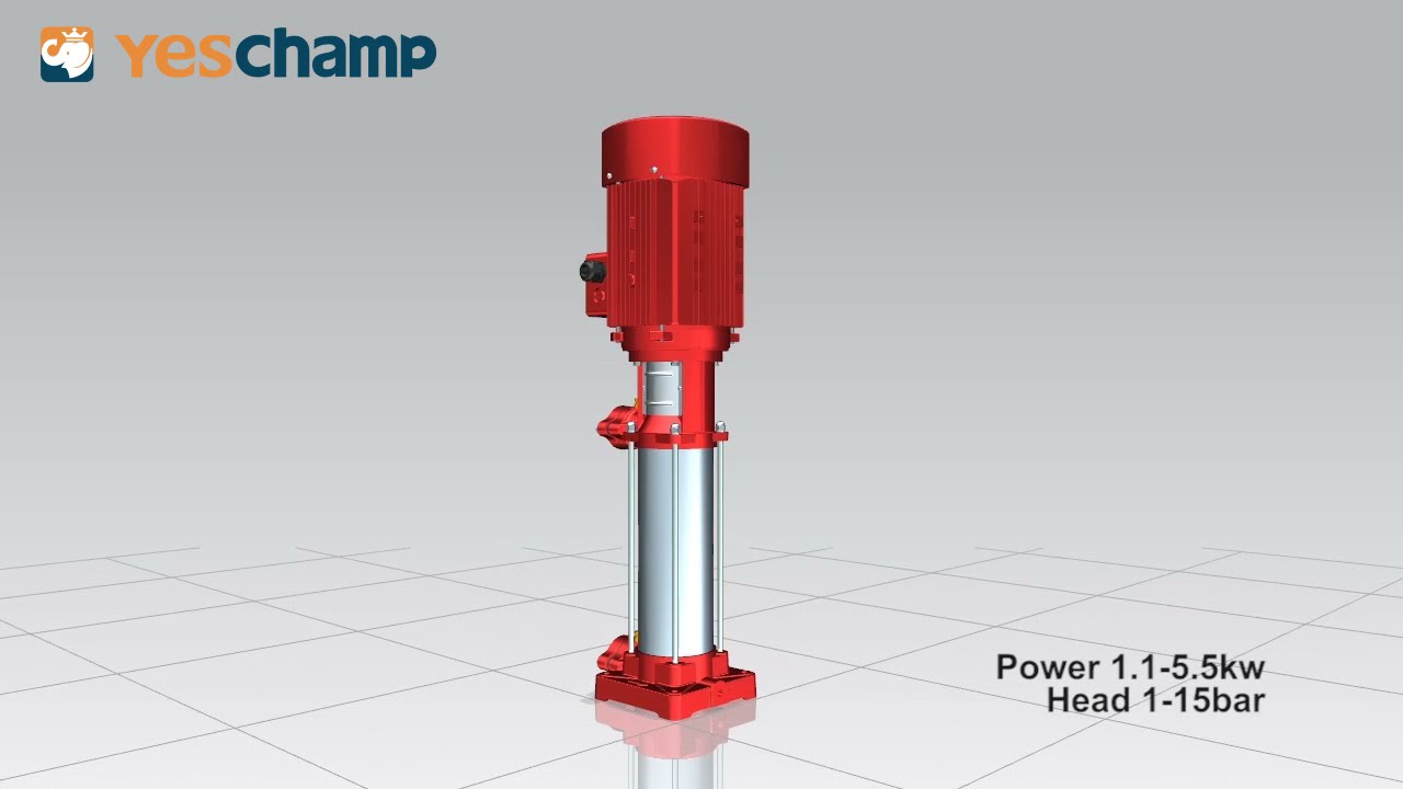 PV series vertical multistage jockey pump