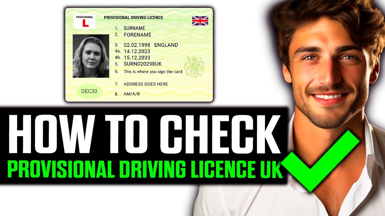 How To Check Provisional Driving Licence UK (2025) - Step by Step