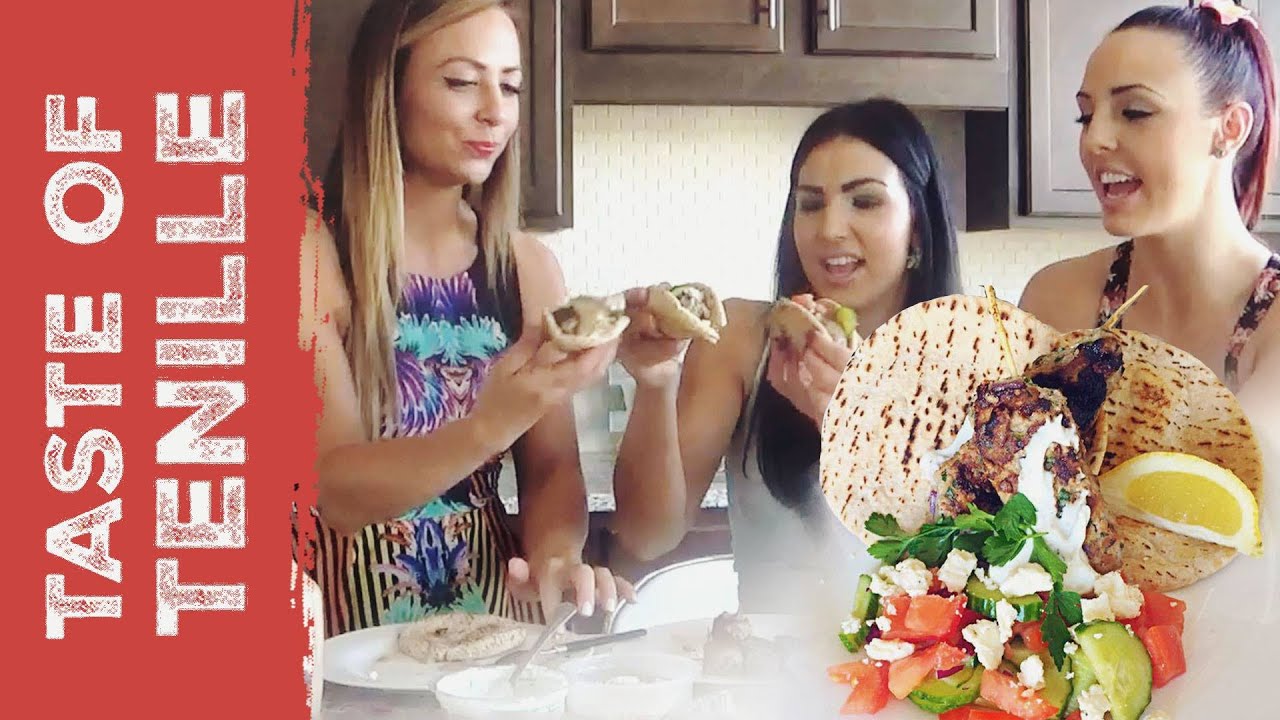 Greek Style Lamb Gyros - With Billie Kay & Peyton Royce