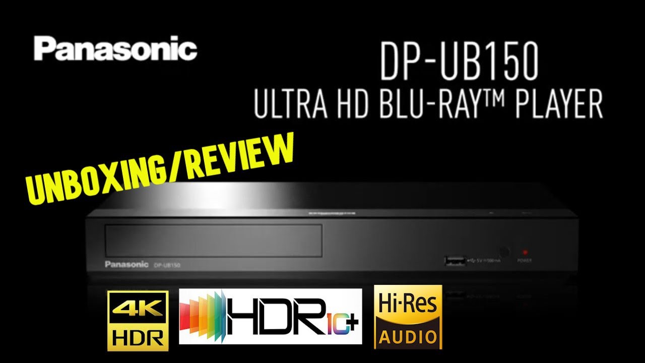 Unboxing Panasonic DP-UB150 reproductor 4K UHD (ultrabluray)