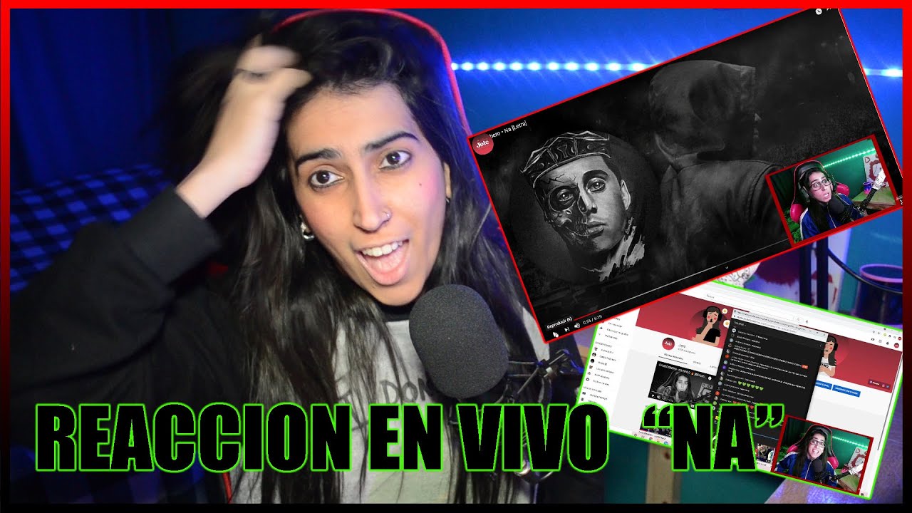 CANSERBERO - NA 👊✋🔥 [LA ESCUCHO POR PRIMERA VEZ EN VIVO🔥] REACCIONO CON MIS SUSCRIPTORES EN VIVO
