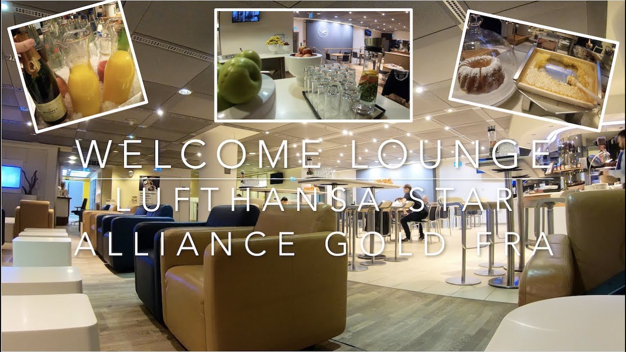 Lufthansa Welcome Lounge at Frankfurt Airport Germany