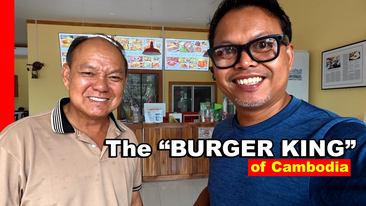 This CAMBODIAN AMERICAN built a Burger Empire in Cambodia