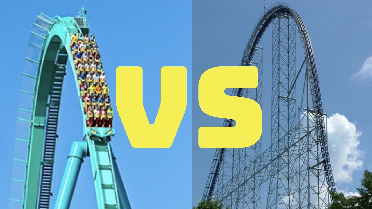 Leviathan vs. Millennium Force (Full POV Comparison)