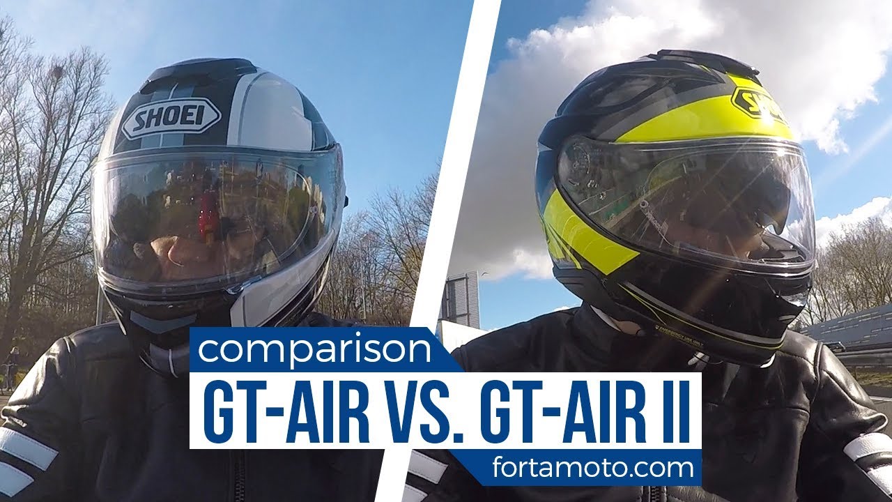 Shoei GT-AIR vs. GT-AIR II ROAD TEST | FortaMoto.com