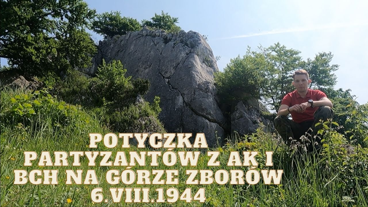Potyczka partyzantów pod Górą Zborów, oddziały partyzanckie na Jurze Krakowsko Częstochowskiej, OPIS