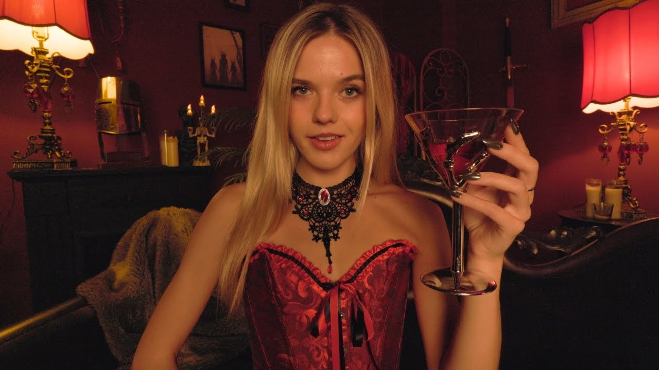ASMR Добро пожаловать в отель Moonlight Manor Hotel 🕷🥀🕯 Отдых, который вы никогда не забудете... ⛧