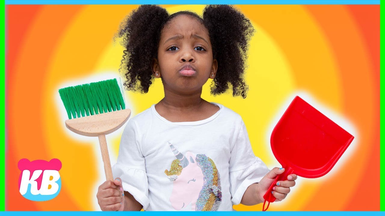 Learn to Clean up with Kamdenboy & Kyraboo | Clean up Song [PRETEND PLAY]
