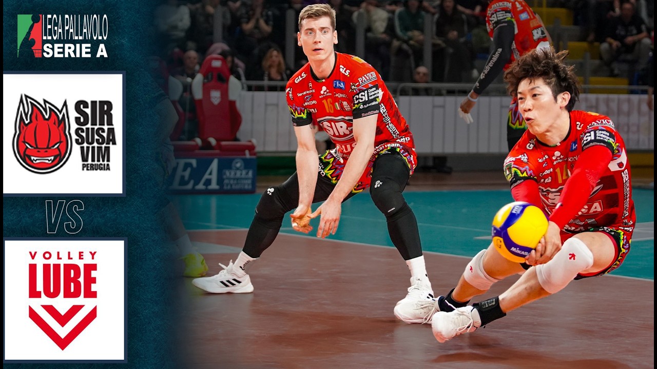 Lube Civitanova vs. Perugia - Highlights | SuperLega 2025 - Matchday 17