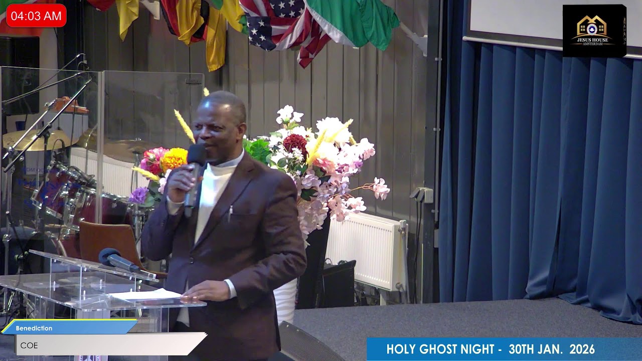 HOLY GHOST NIGHT -  30TH JAN.  2026