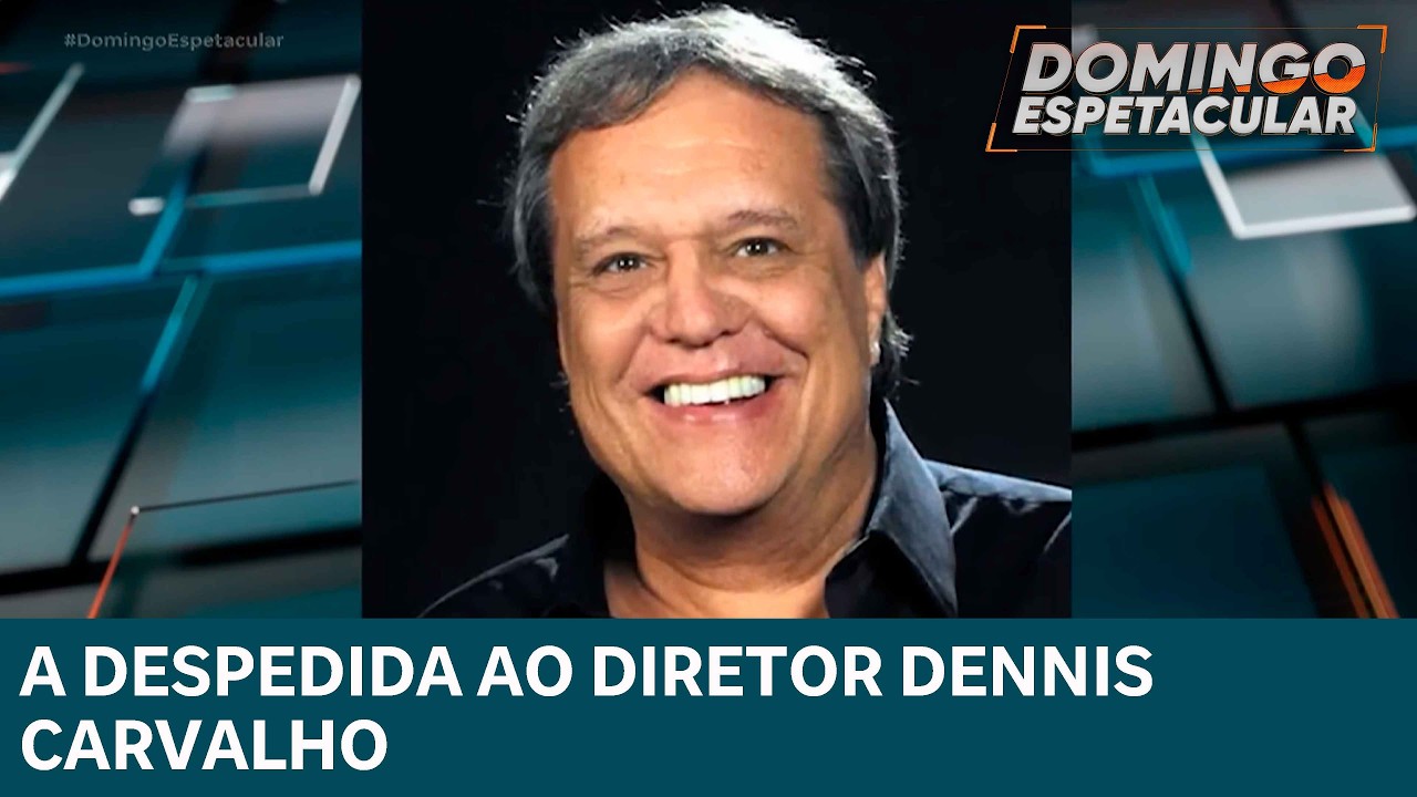 Familiares e amigos se despedem do ator e diretor Dennis Carvalho