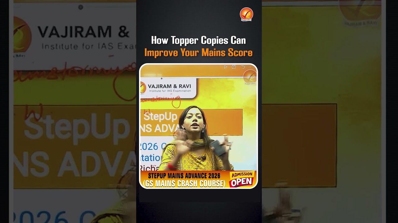 How Topper Copies Can Improve Your Mains Score | GS Crash Course for Mains 2026