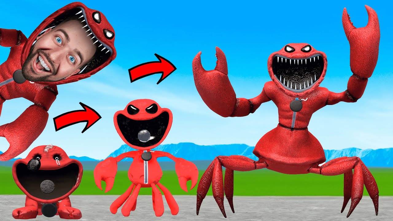 NOUVEAU SMILING CRITTERS OUBLIÉ : CRABE POPPY PLAYTIME CHAPITRE 3 !! CRANKY CRABBY !