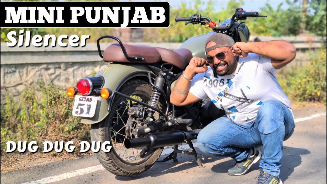 MINI PUNJAB Silencer On New Classic 350 Reborn | DUD DUG DUG🔥