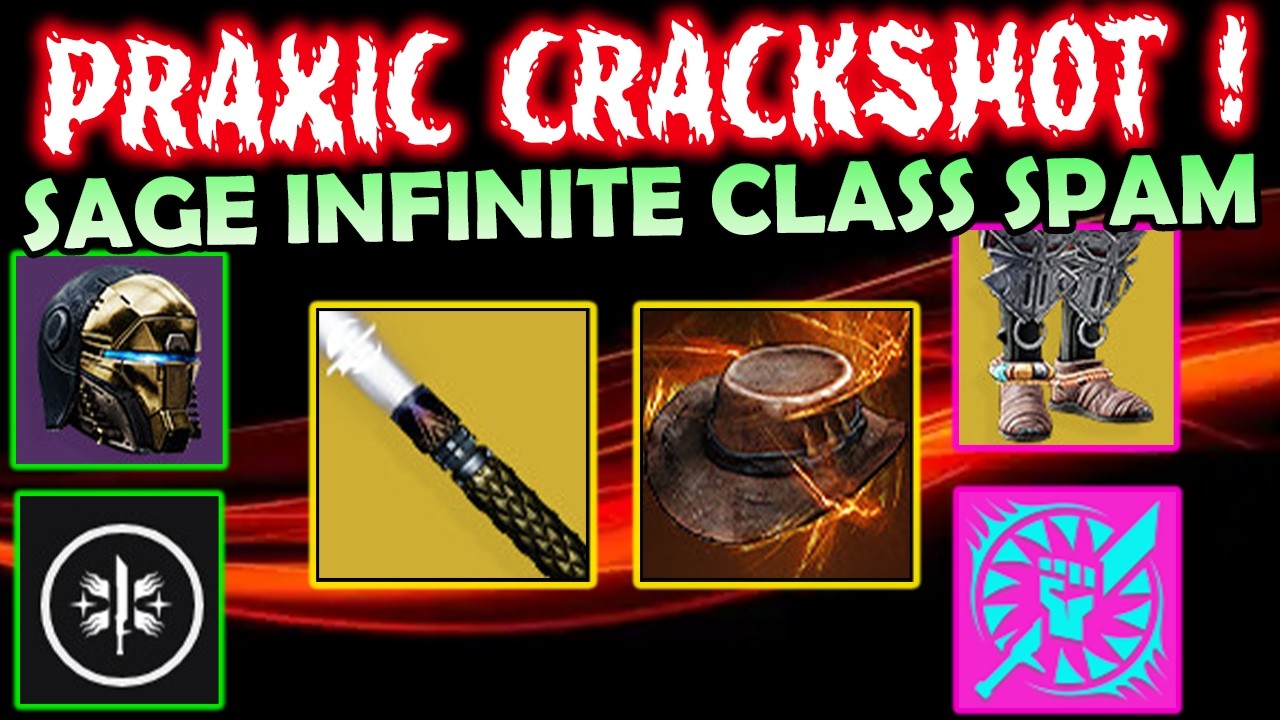 Insane Crackshot Spam! Praxic Crackshot High Survivability And Damage - Destiny 2 