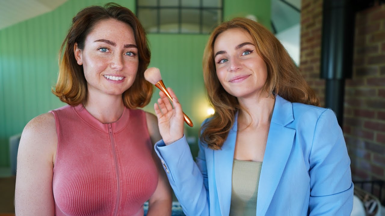 ASMR the BEST makeup ever with INSANE chemistry ft. @WhisperAudios ASMR | Real person ASMR